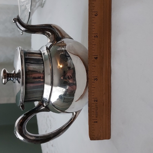 Silver Reed and Barton Tea Pot reproduction Silverplate vintage antique teapot - Picture 13 of 14